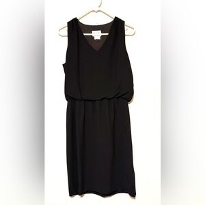 Vintage David Warren Black Sleeveless Cocktail Dress